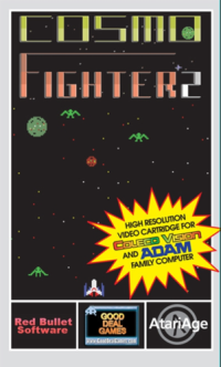 Cosmo Fighter 2 Colecovision US box art